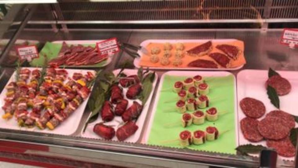 esposizione di carne a domicilio a Roma