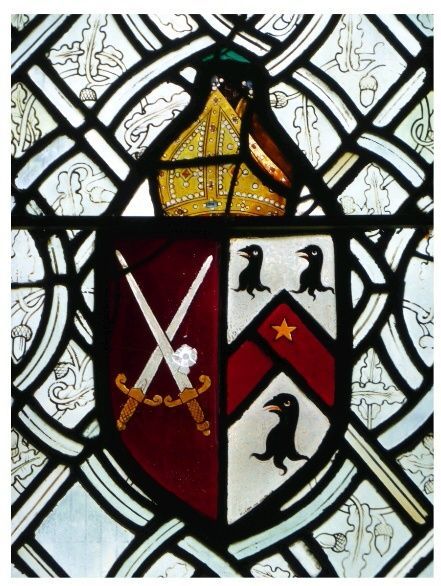  Heraldic window -  Ravis coat of arms 