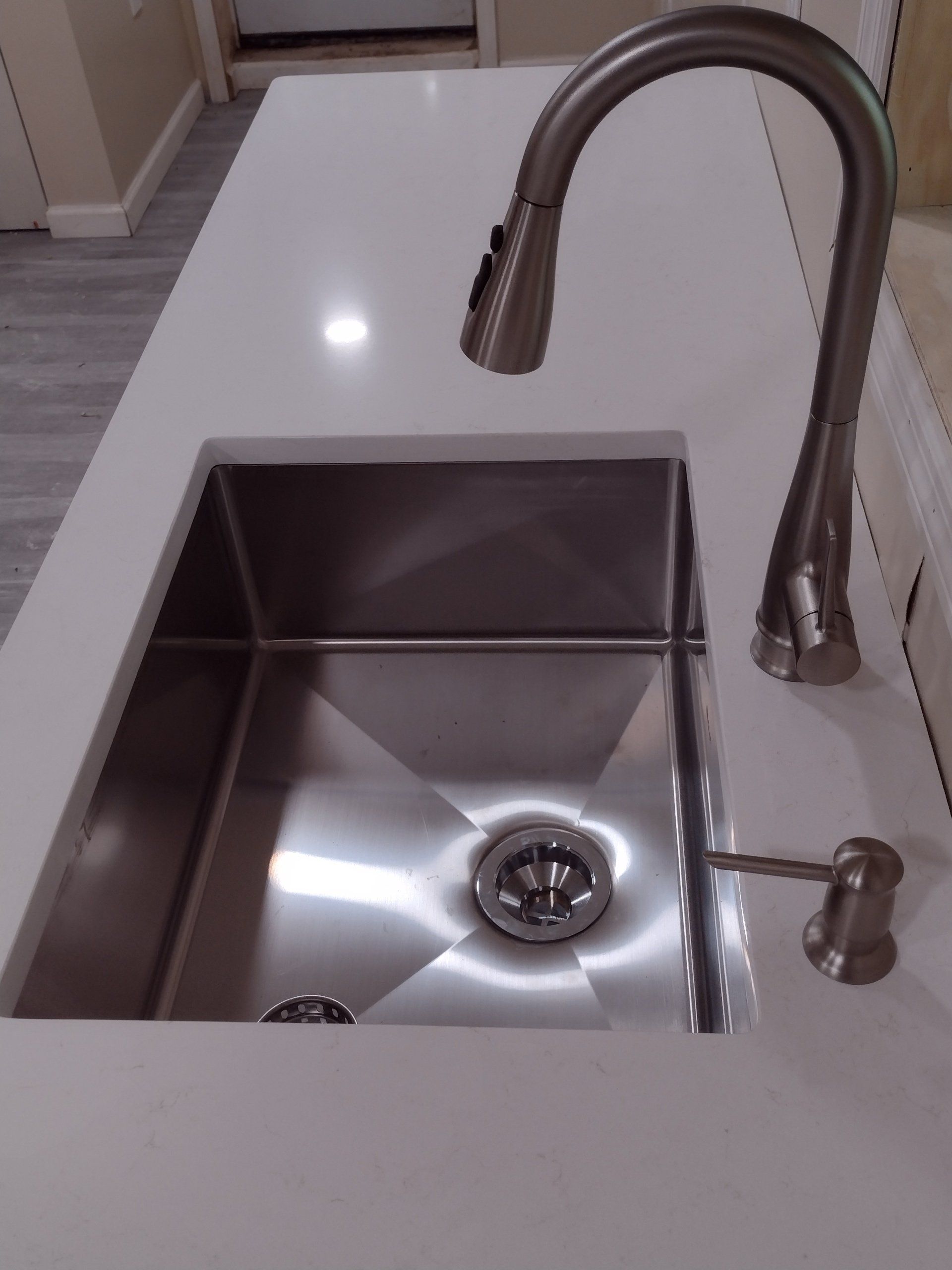 New Kitchen Faucet Install