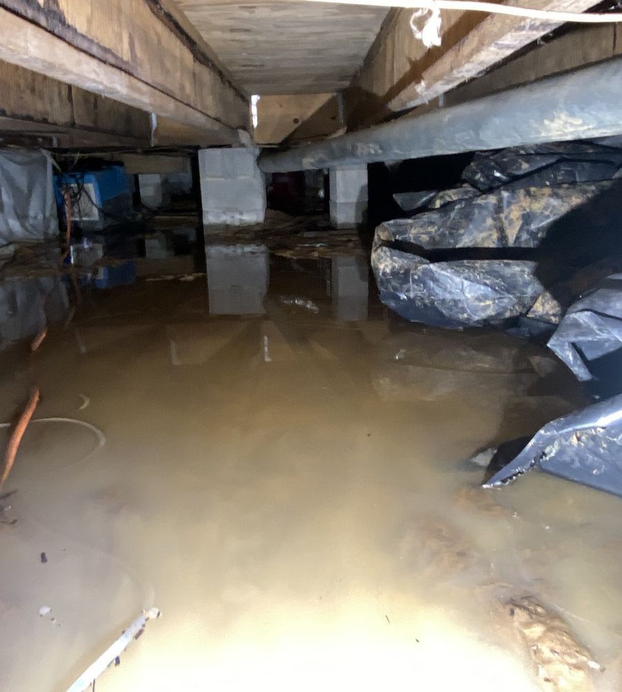 Basement water damage flood control raleigh nc