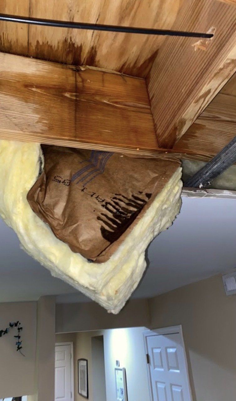 water damage clayton nc crawl space