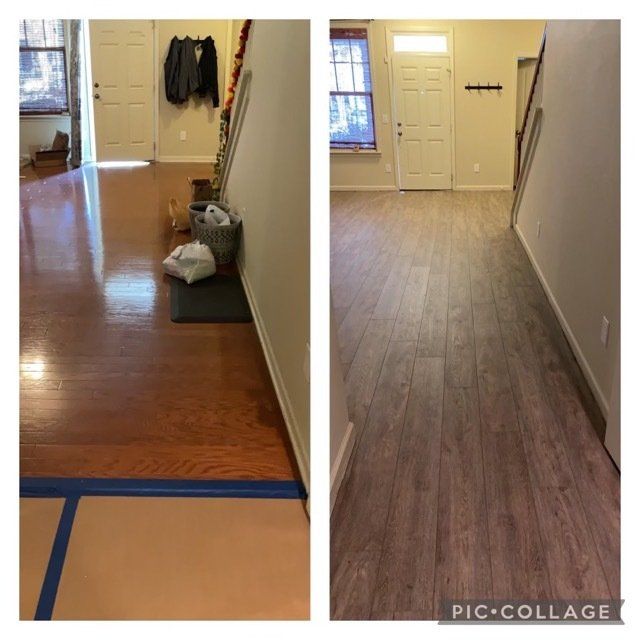 water restoration cary nc before and after