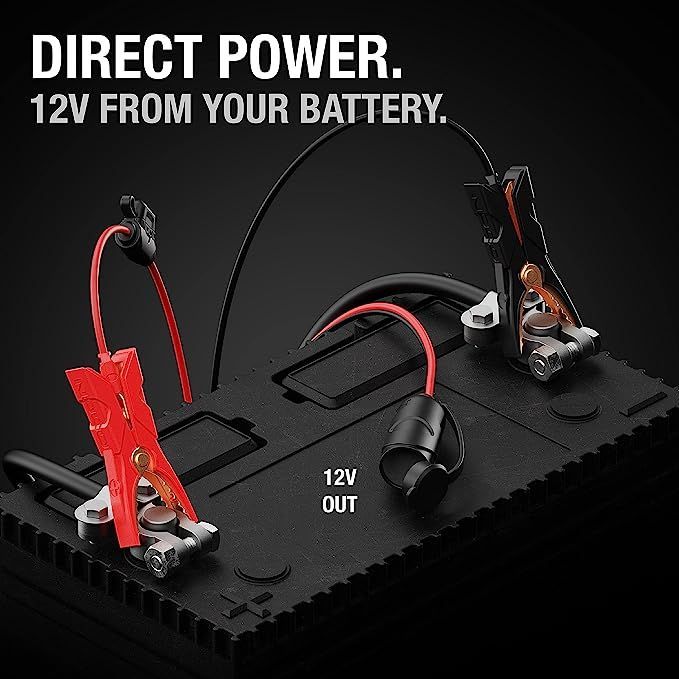 Direct power 12v from your battery.