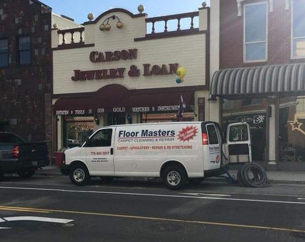 Steam Cleaning The Office Carpet — Carson City, NV — Floor Masters