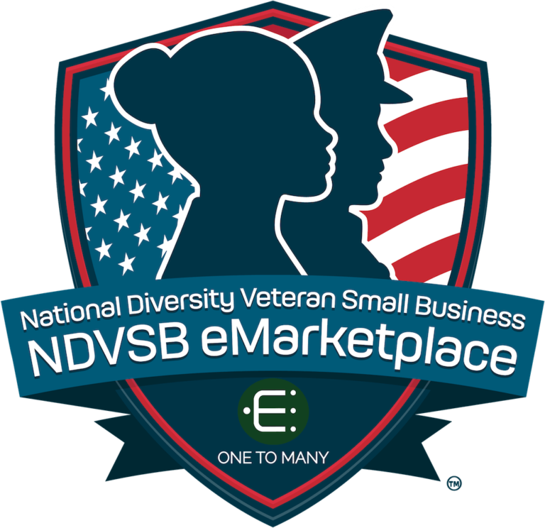 National diversity veteran small business ndvsb emarketplace logo