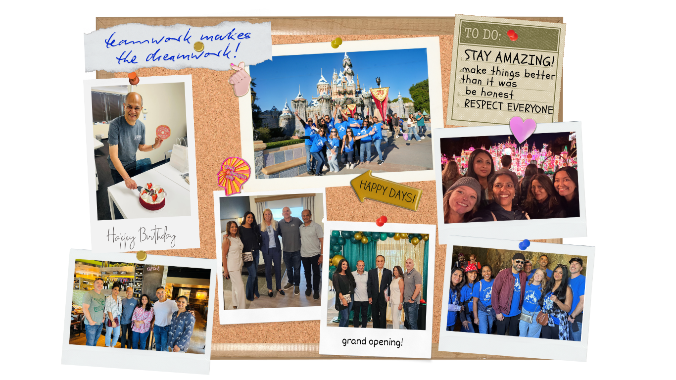 Team events pin board