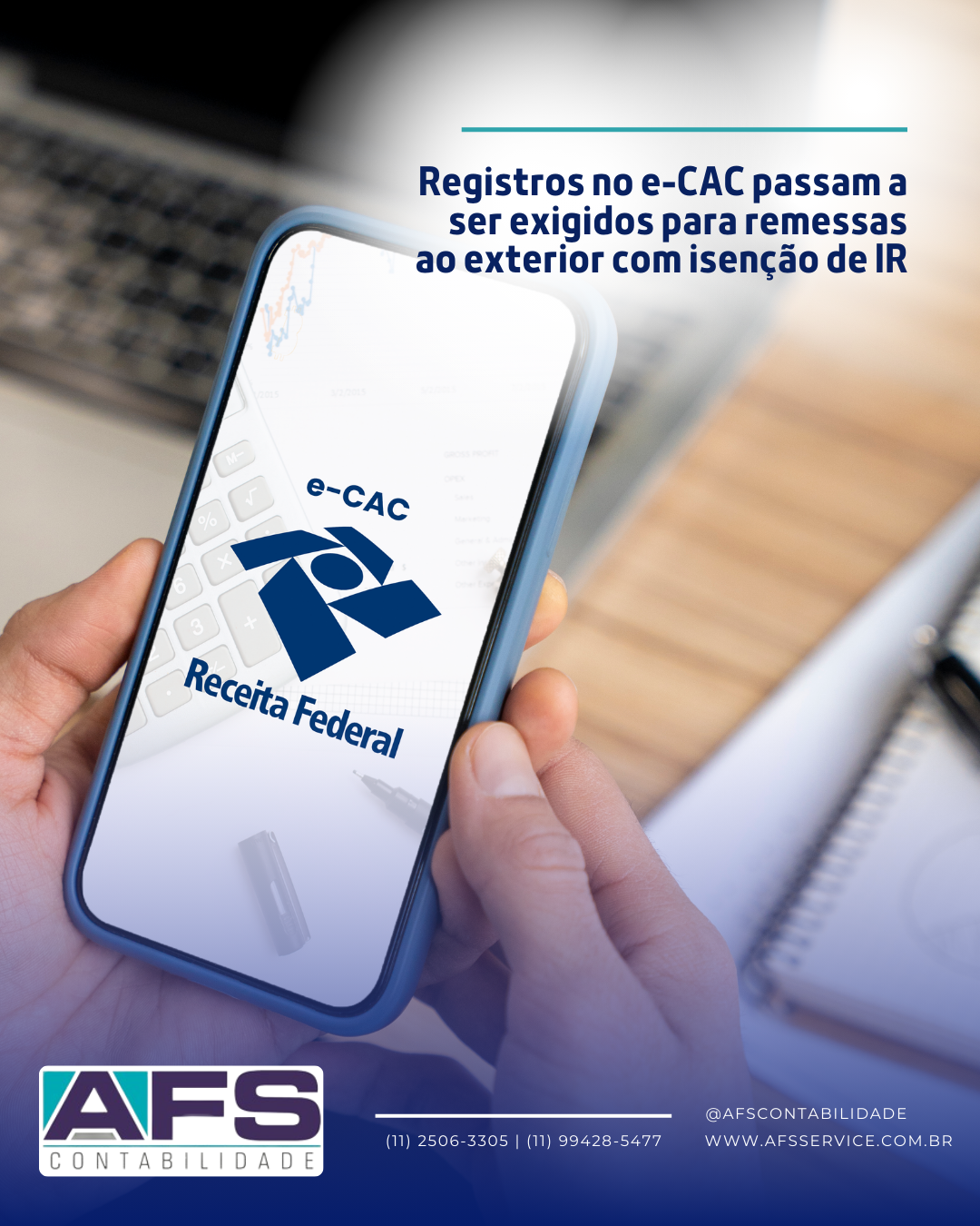 A partir de 14 de julho de 2025, a Receita Federal do Brasil (RFB) passou a exigir que todas as oper