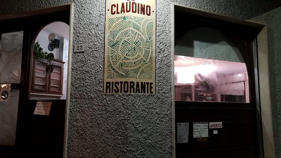 esterno ristorante da Claudino