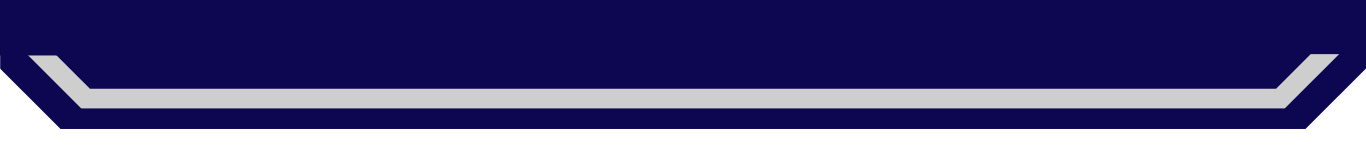 A blue container with a white border and a shadow on a white background.