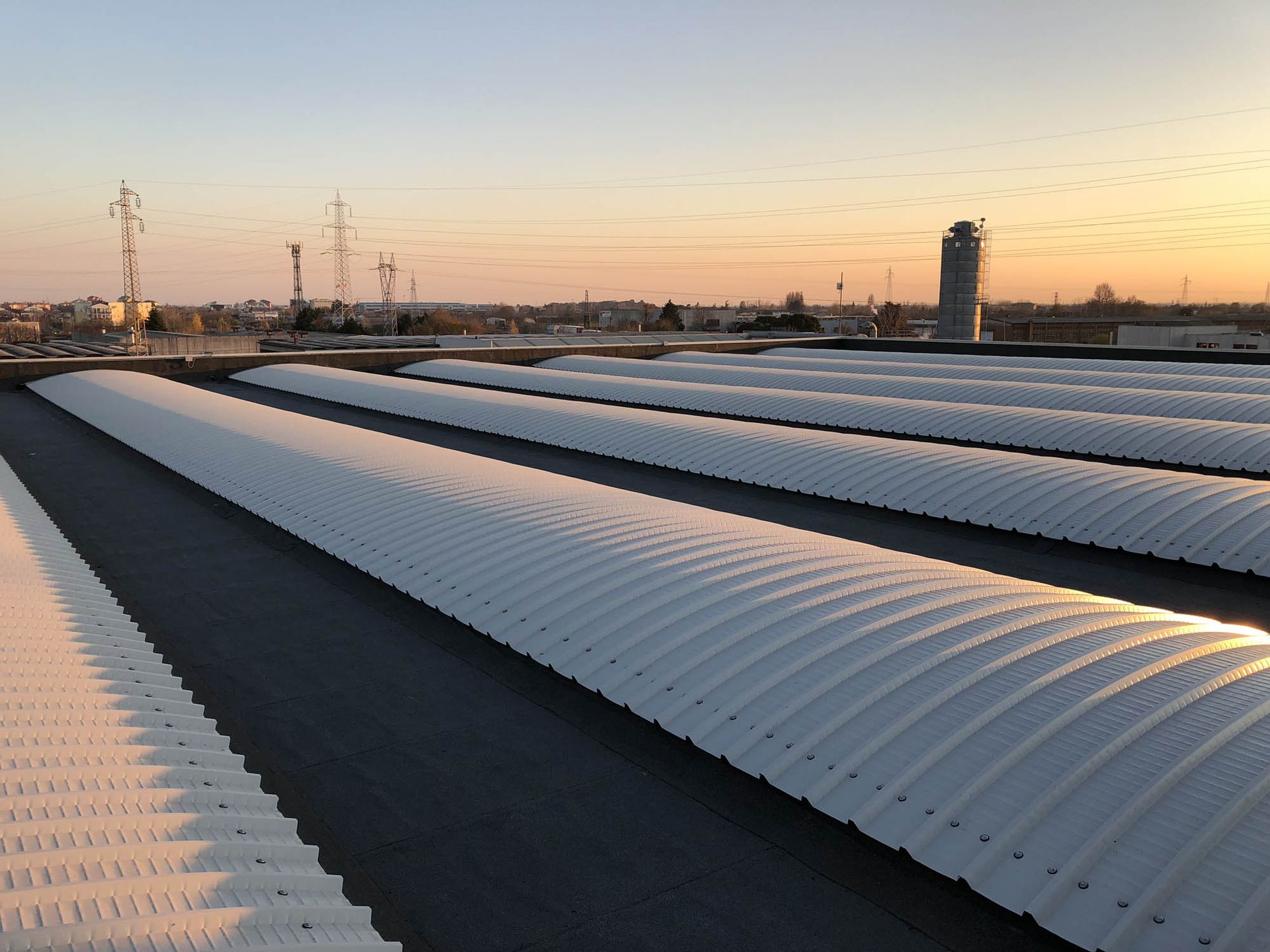 copertura con amianto dopo