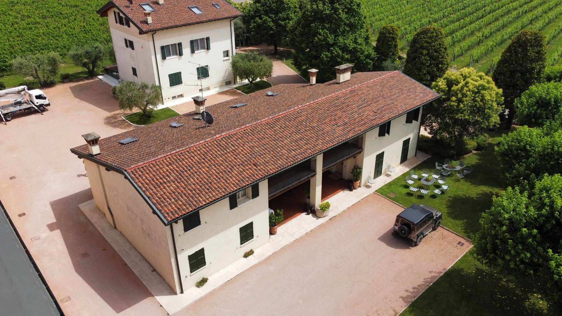 tetto nuovo casa campagna