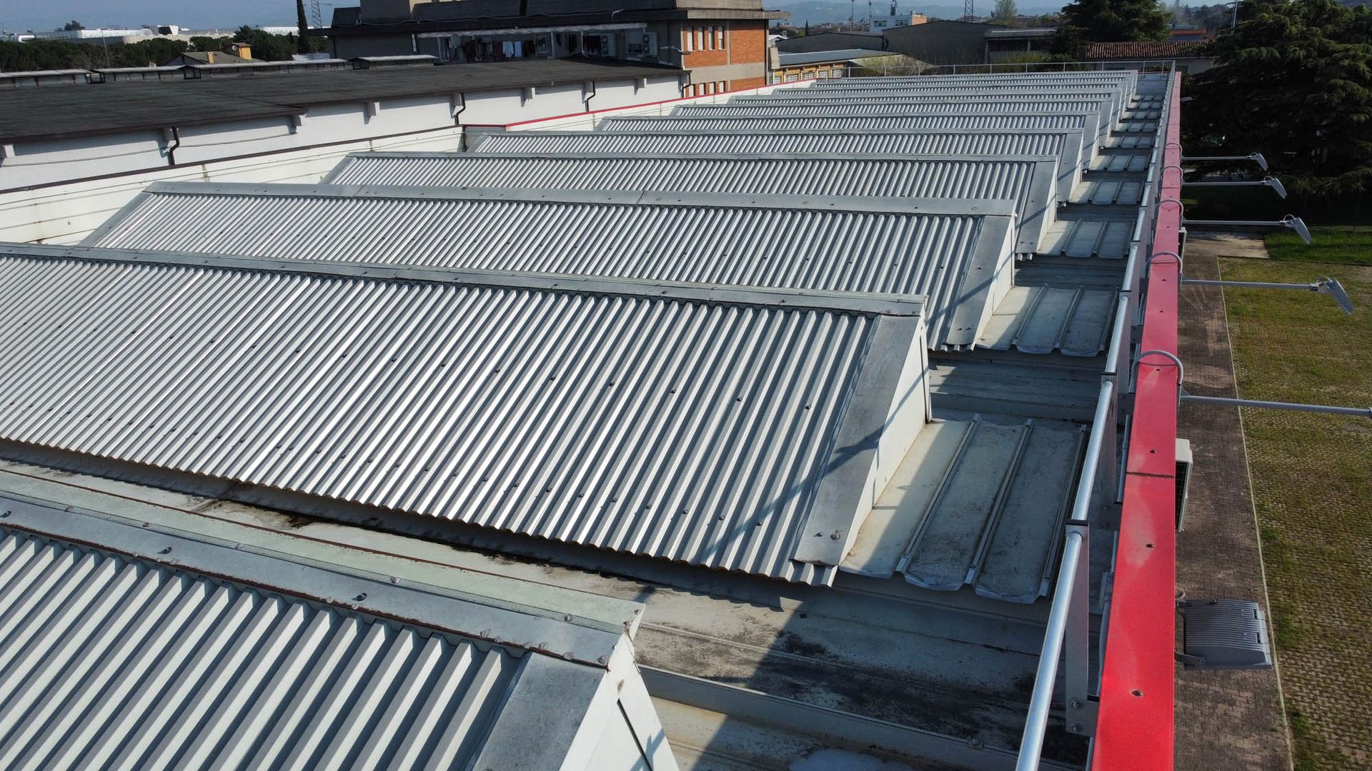 copertura con amianto dopo