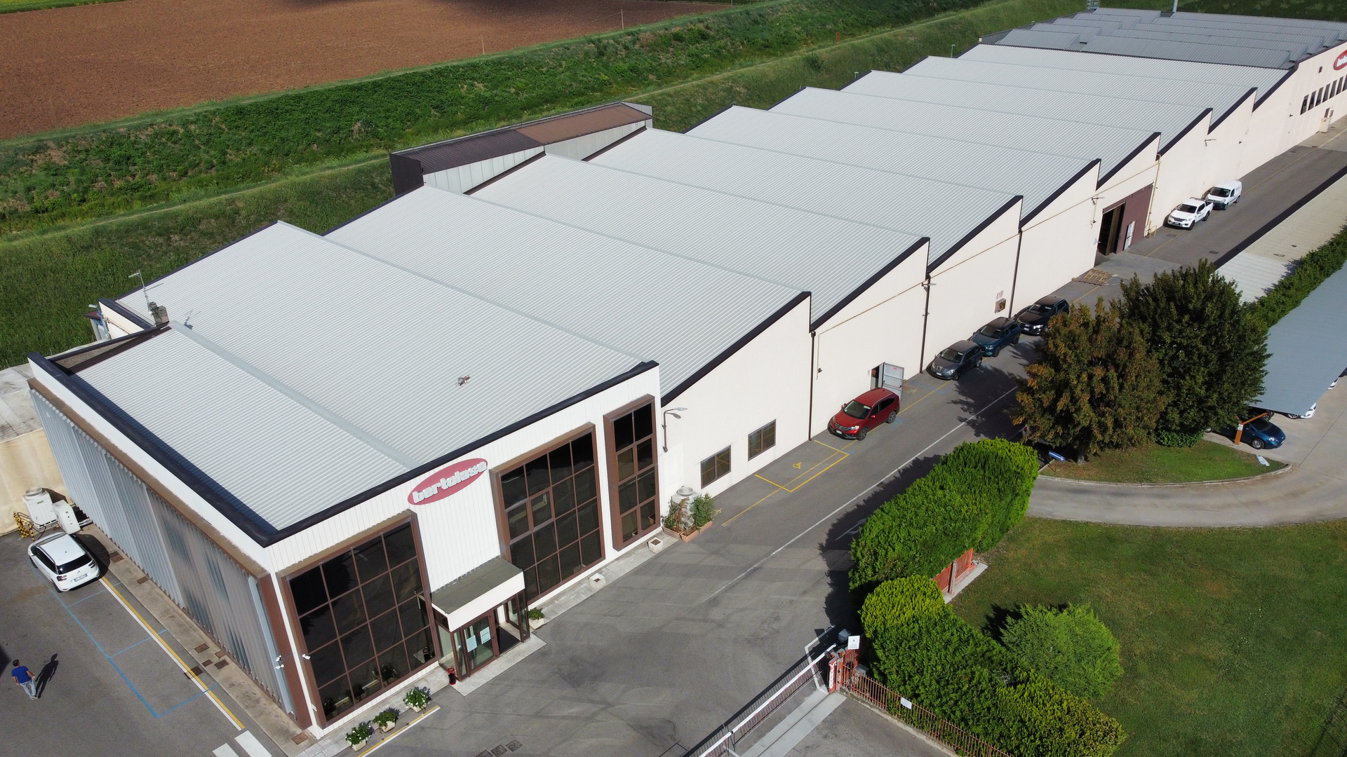 copertura industriale in metallo