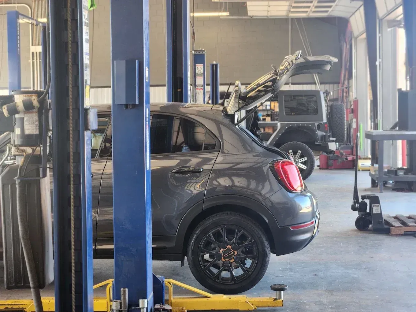 Hatchback in Auto Shop | Mayo Autoworks