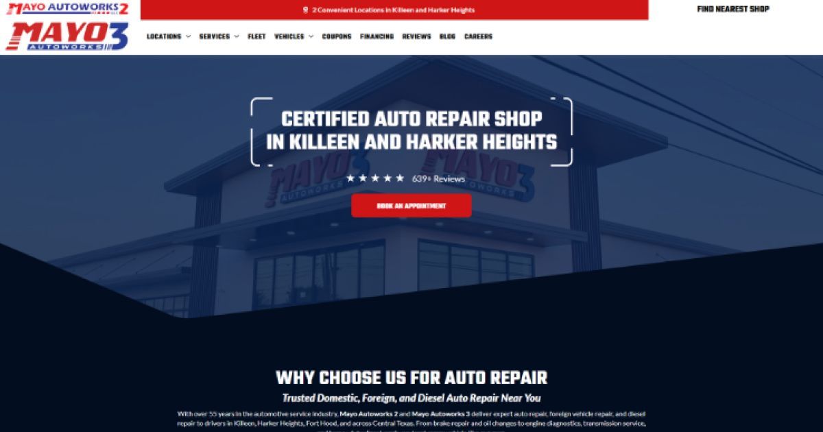 Auto Repair and Maintenance in Killeen & Harker Heights, TX