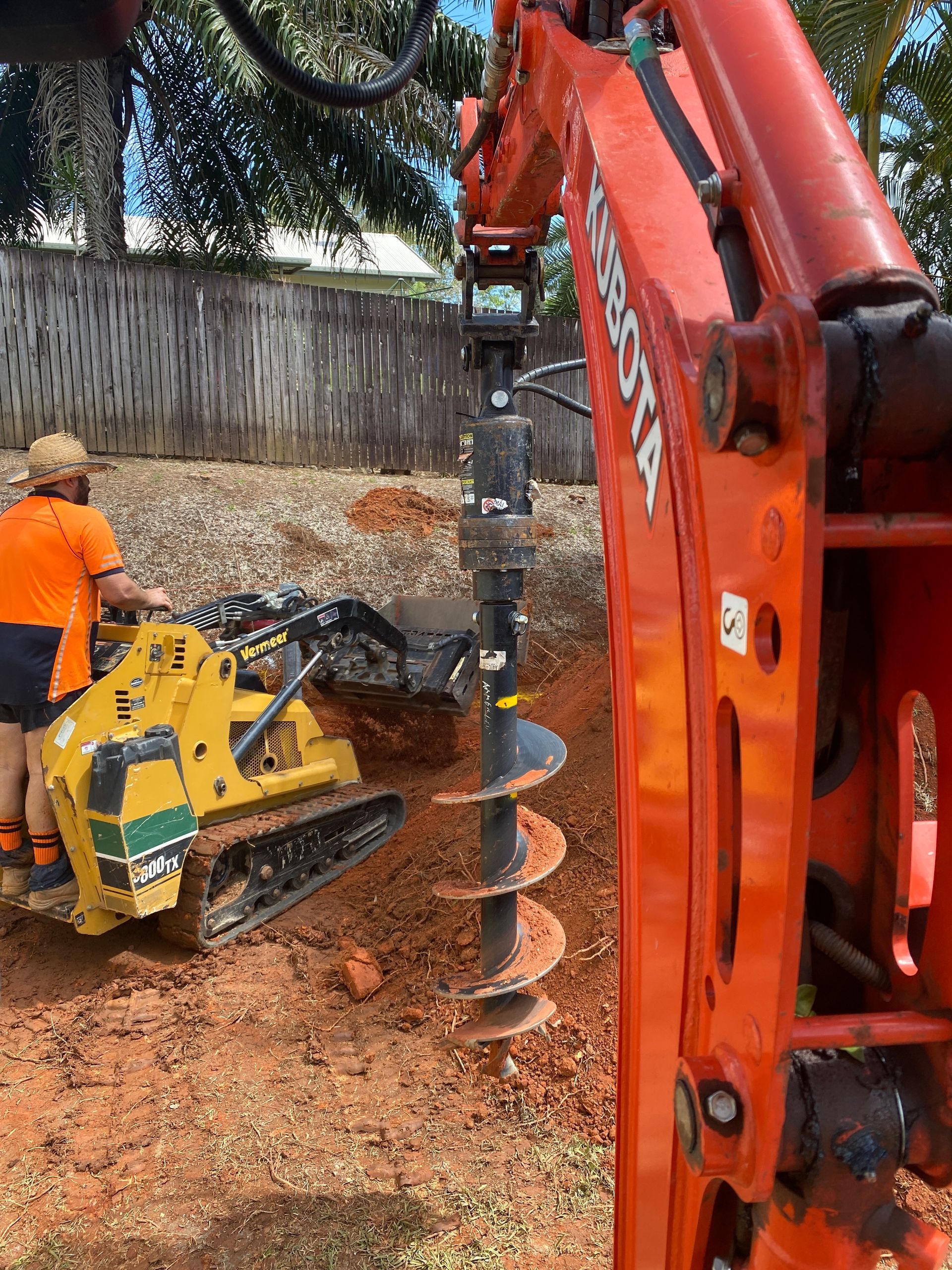 Skid Steer on the field — Mini Excavator in Trinity Beach, QLD