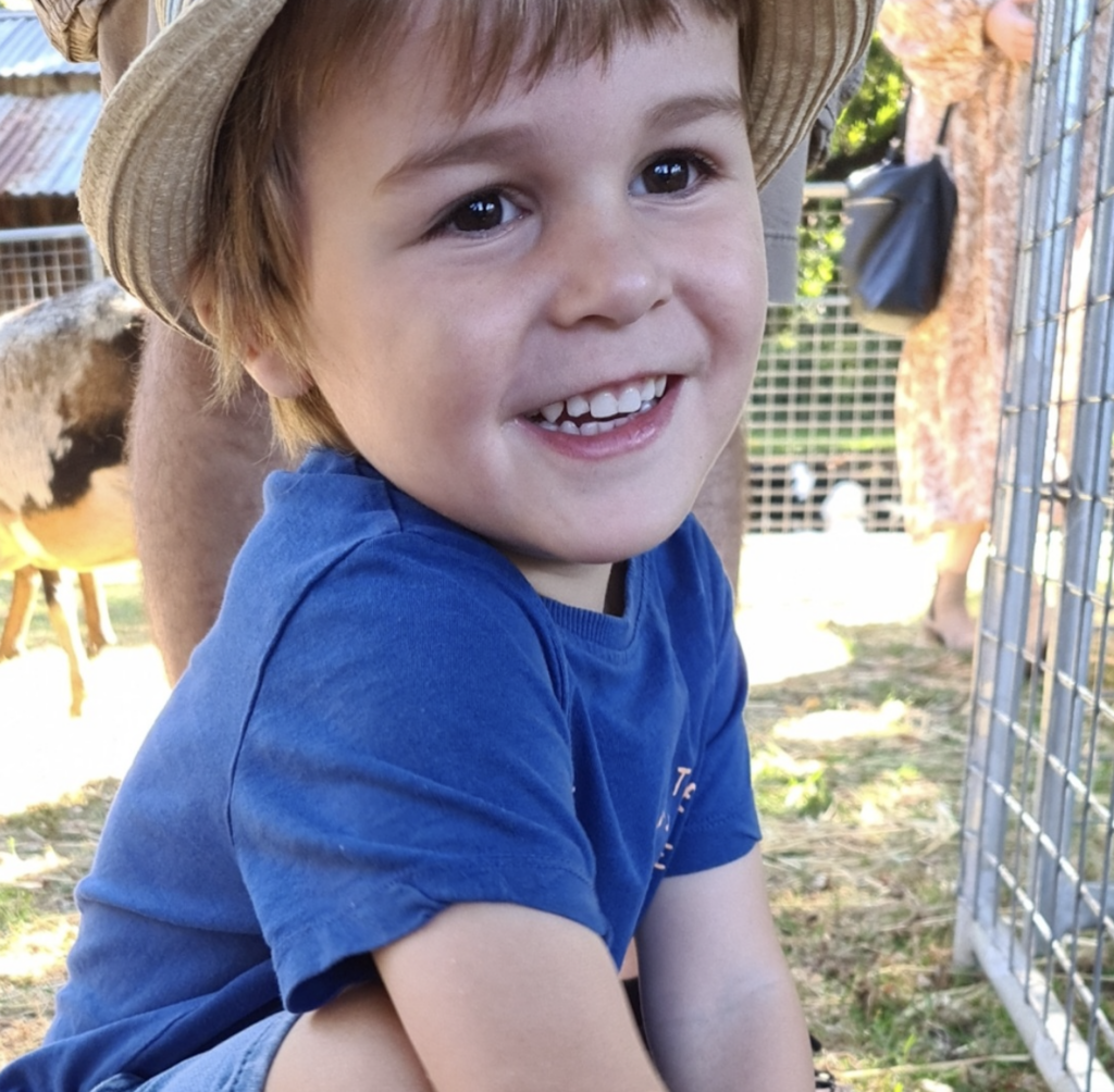 Close up photo for recipient Kylo, smiling to camera.