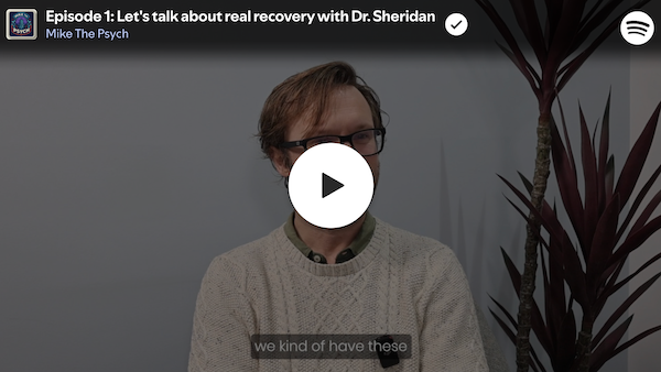 Let's talk about real recovery with Dr. Sheridan