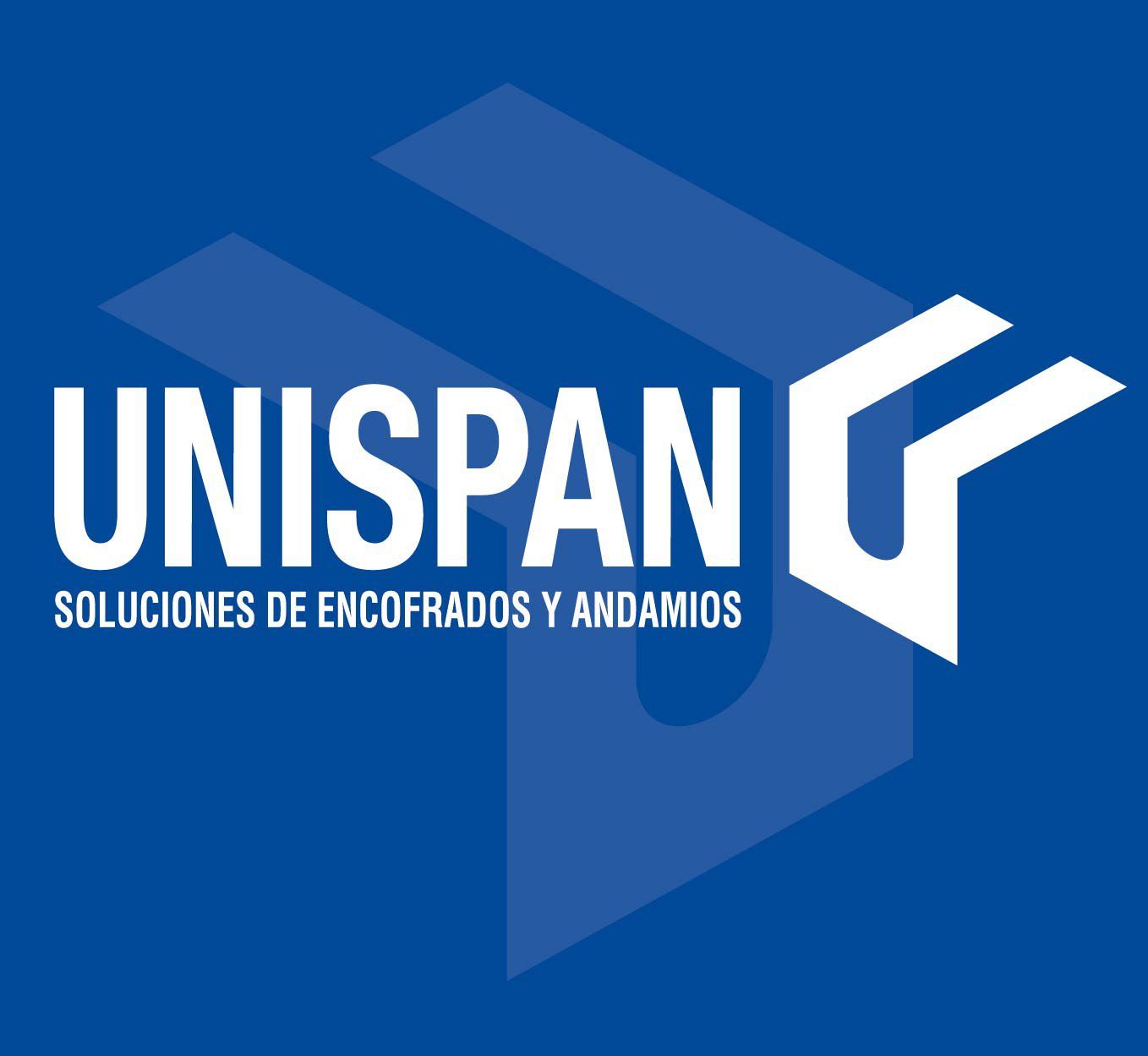 Cliente de Maquinados Industriales Huber Valencia. Logo de la empresa UNISPAN Soluciones de Enconfrandos y Andamios