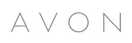 Um logotipo da avon é mostrado em um fundo branco.