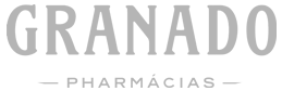Um logotipo preto e branco para farmácias granado