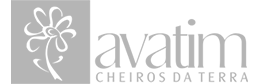 A black and white logo for avatim cheiros da terra