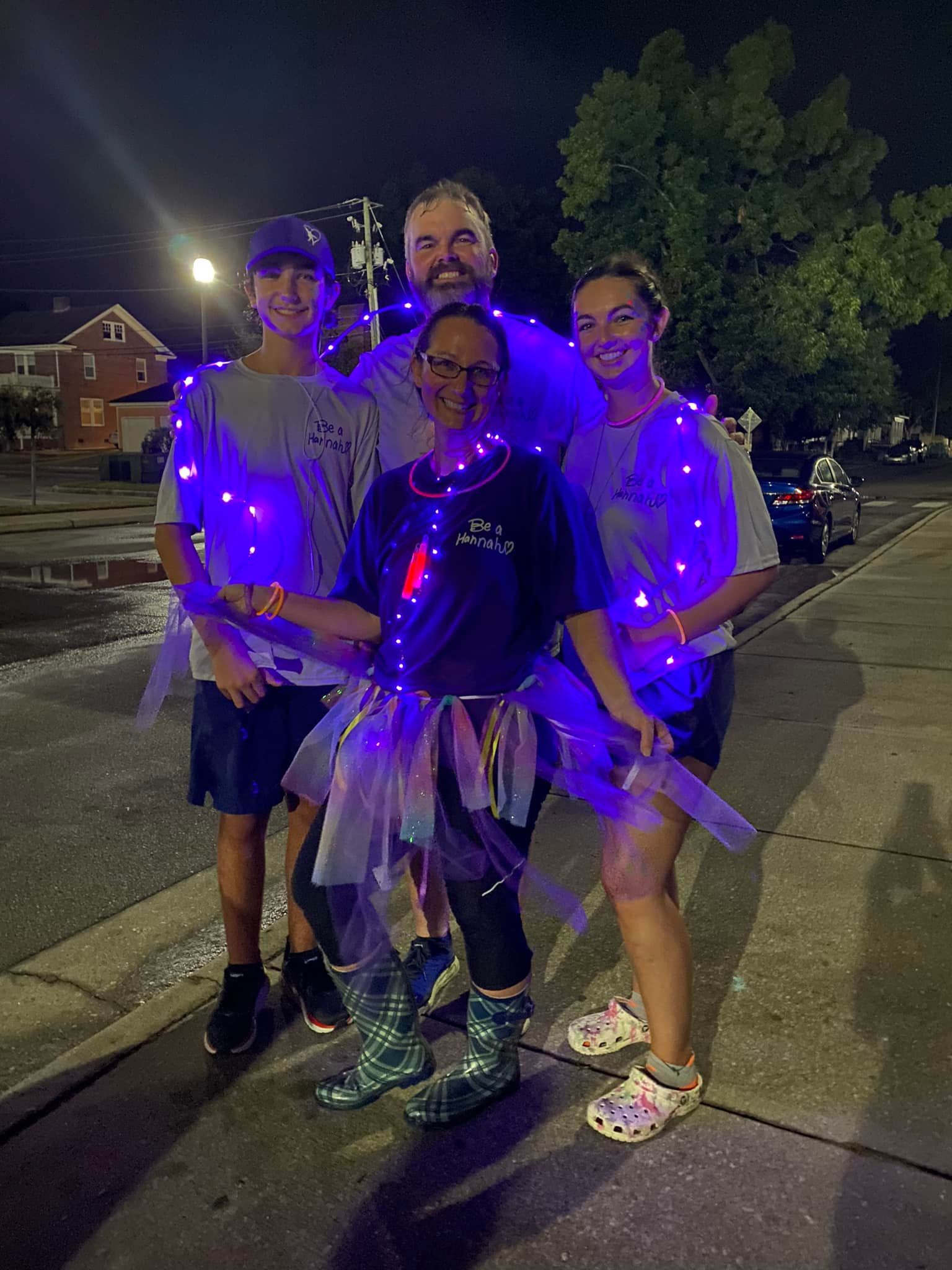 Glow Run Participants