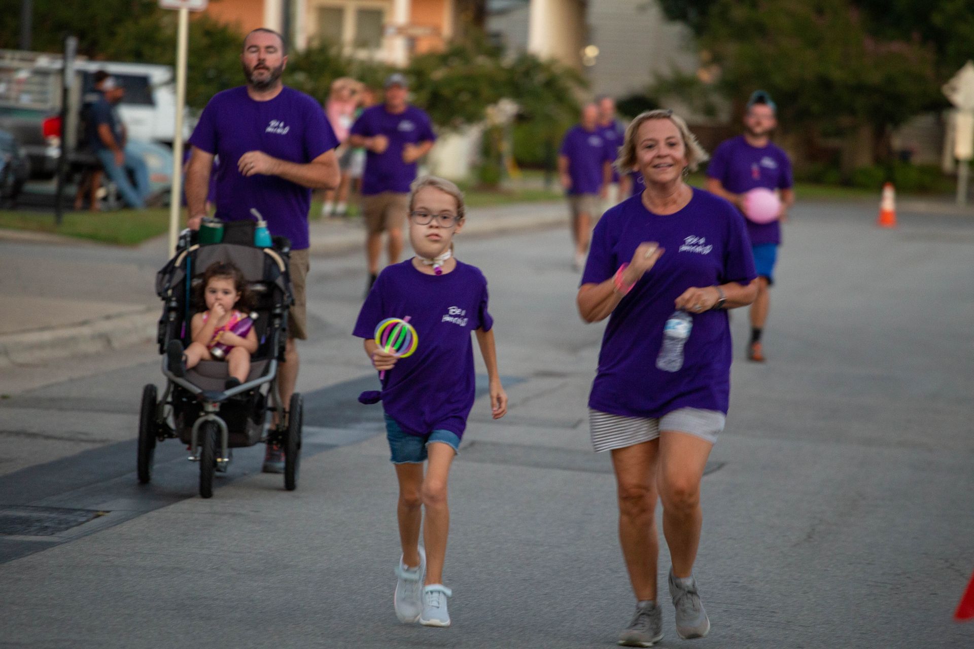 Glow Run Participants