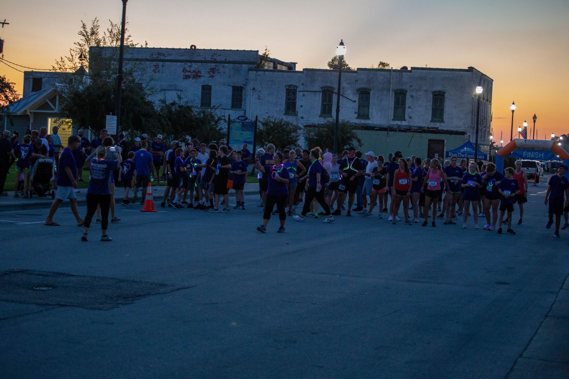 Glow Run Participants