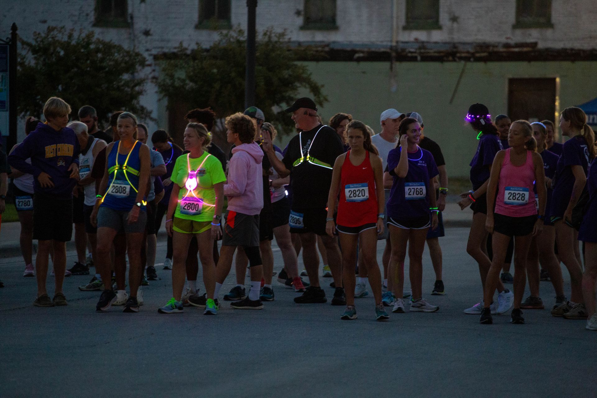 Glow Run Participants
