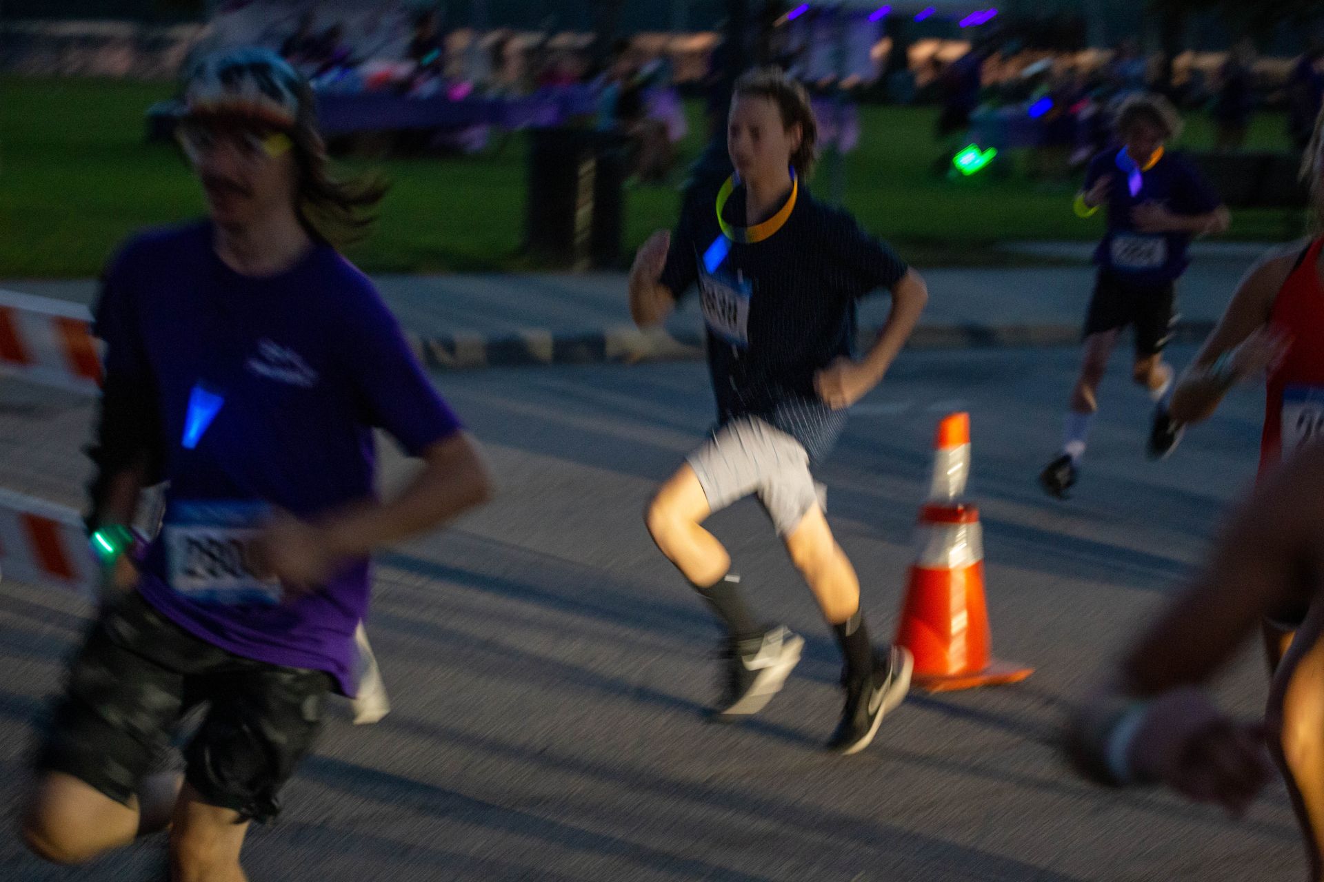 Glow Run Participants
