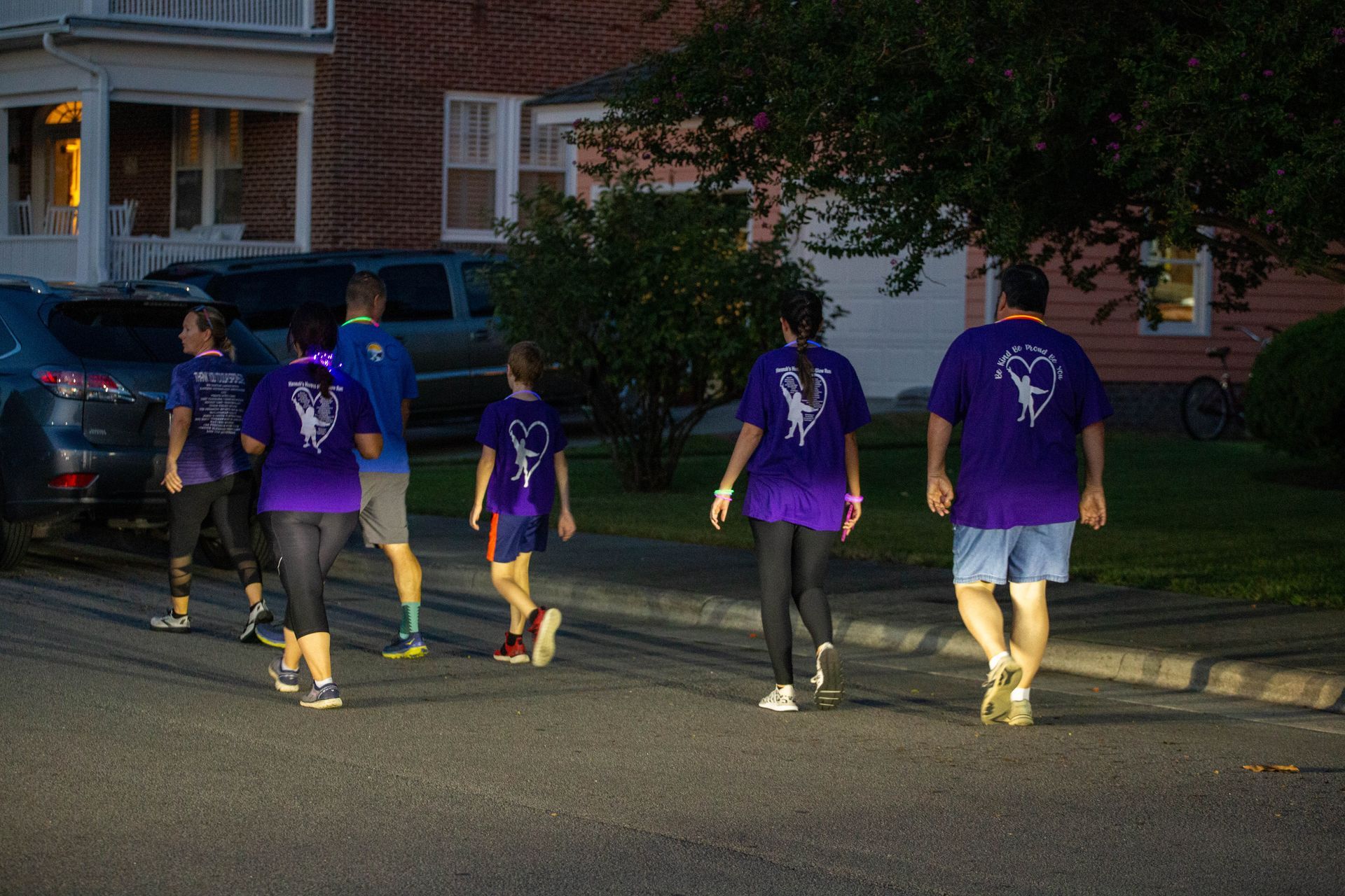 Glow Run Participants