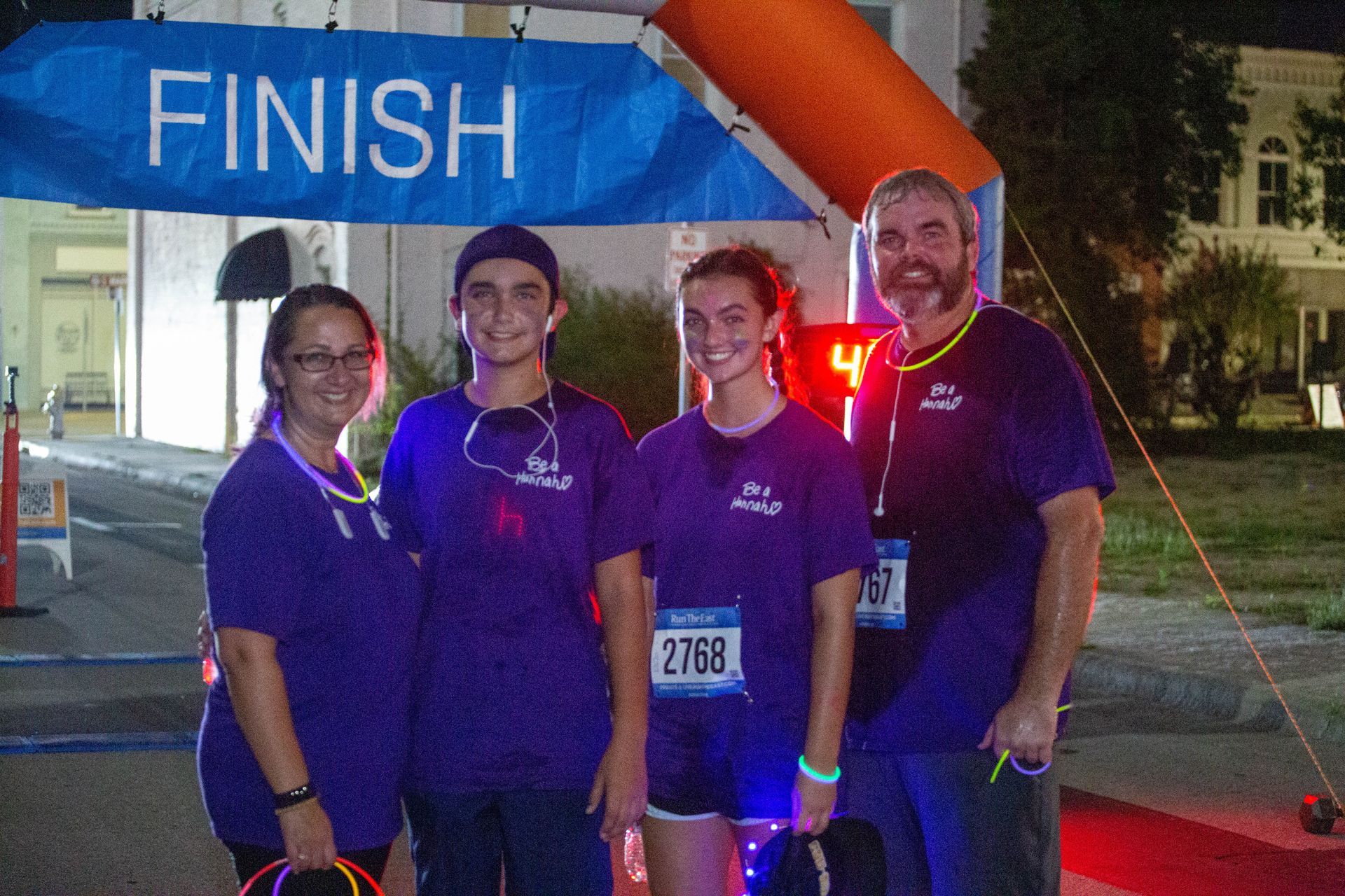 Glow Run Participants