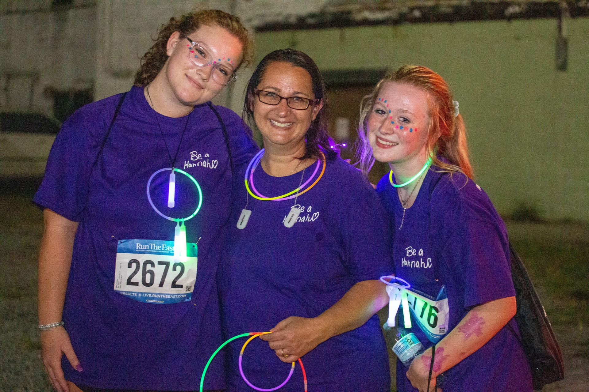 Glow Run Participants