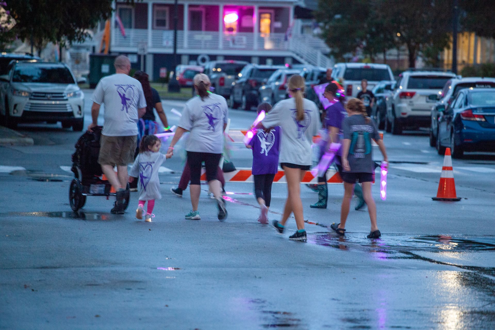 Glow Run Participants