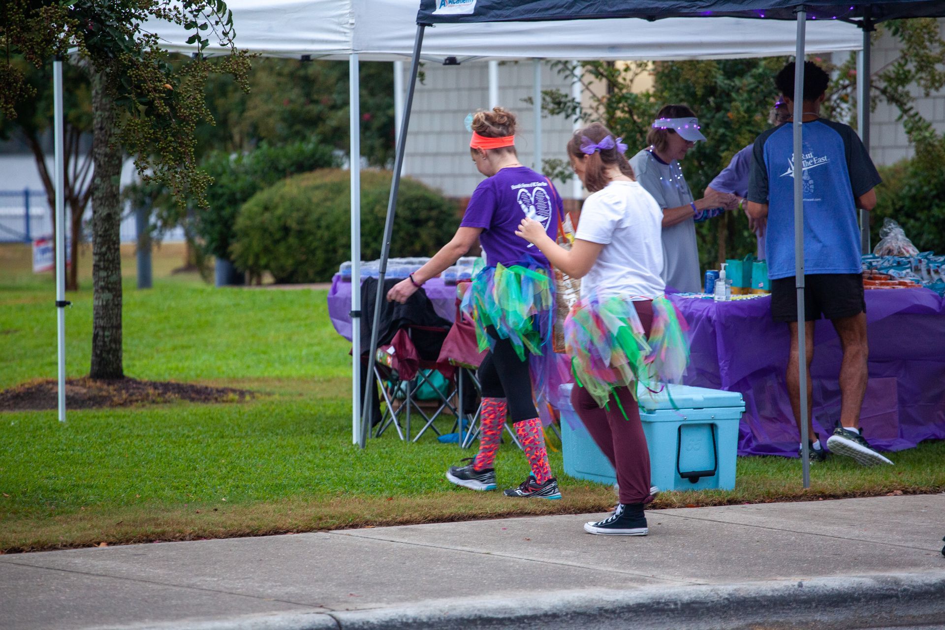 Glow Run Participants