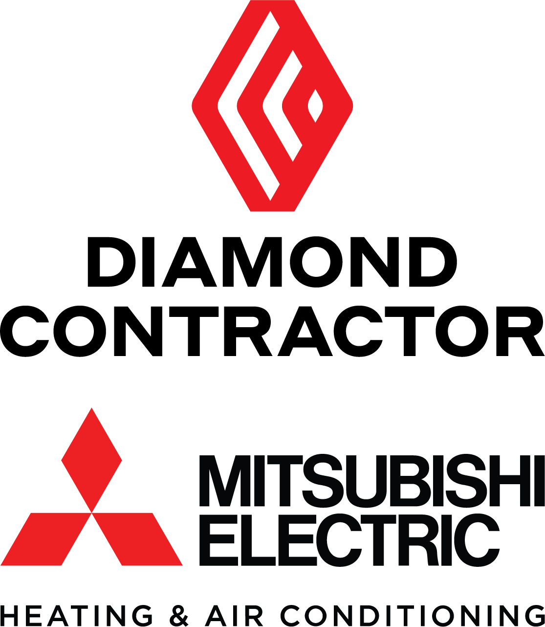 Diamond Contractor Mitsubishi Electric Logo Lock Up