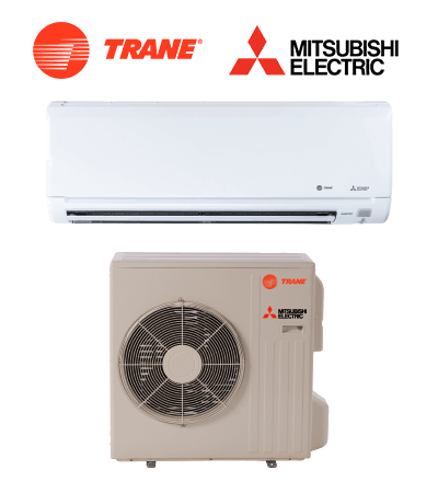 trane mitsubishi ductless