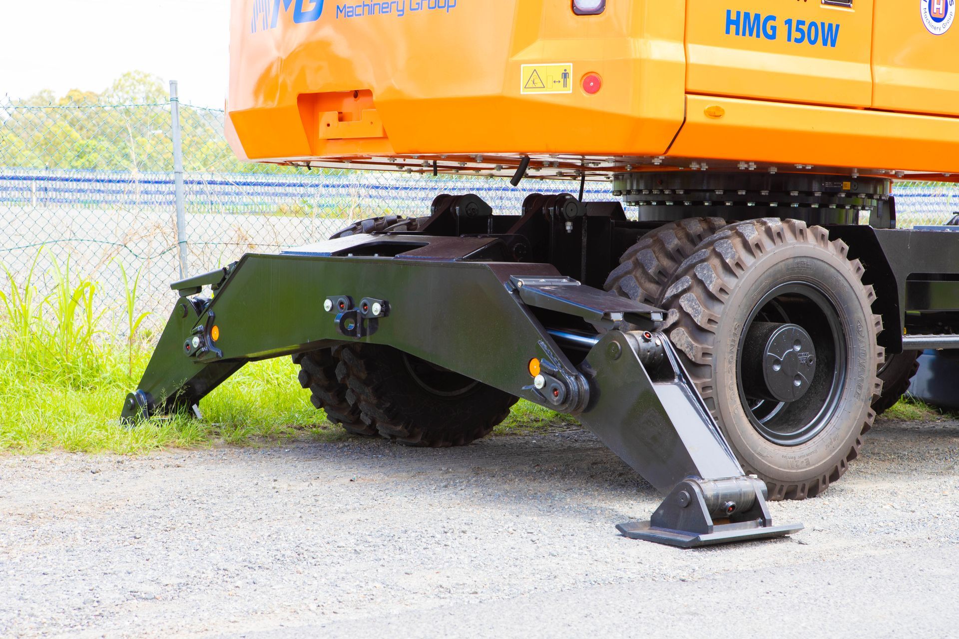 HERCULES HMG150W WHEELED EXCAVATOR!!