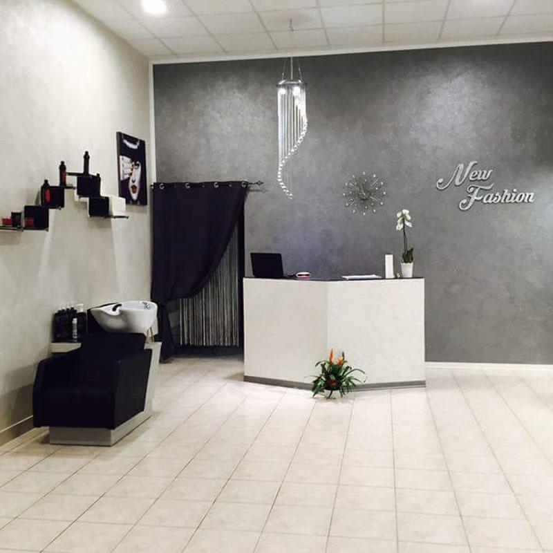 Salone di Parrucchiere tinteggiato con prodotti di Tecnocolor