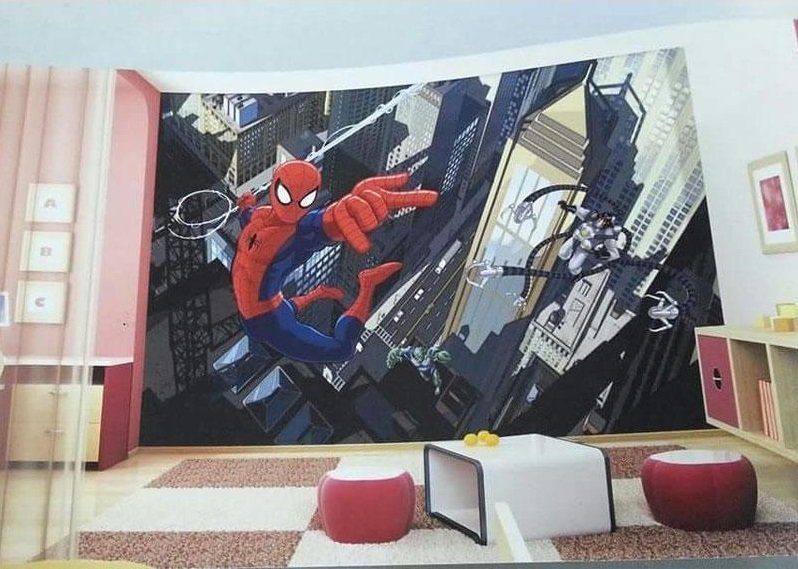 Murale di interno a colori