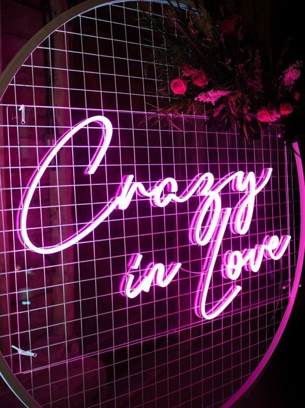 Wedding Neon Signs & Backdrop Hire Liverpool, Cheshire