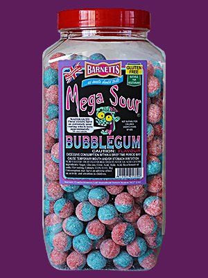 Barnetts Mega Sour Raspberry - Happy Candy UK LTD