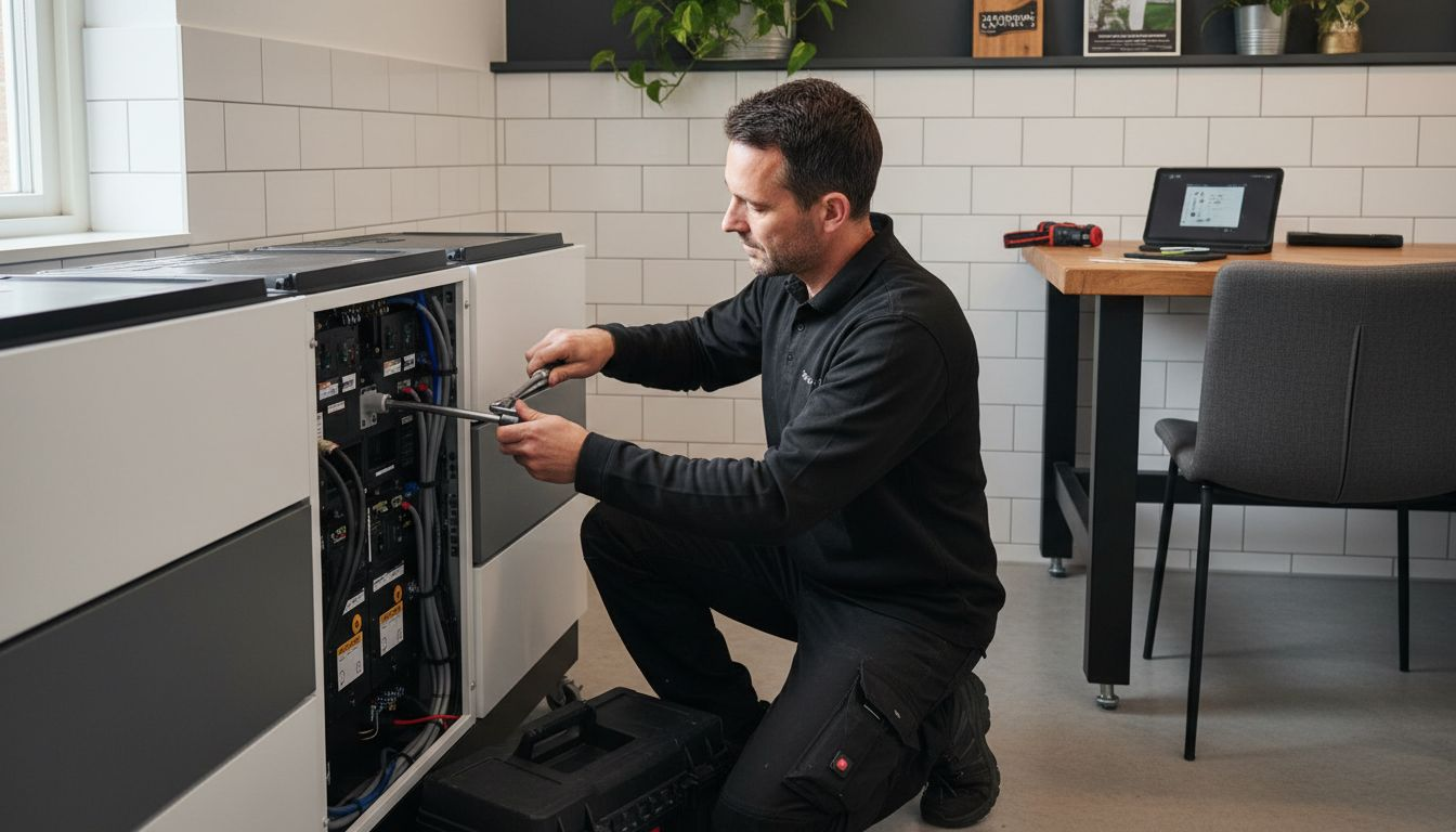 installatie thuisbatterij woning