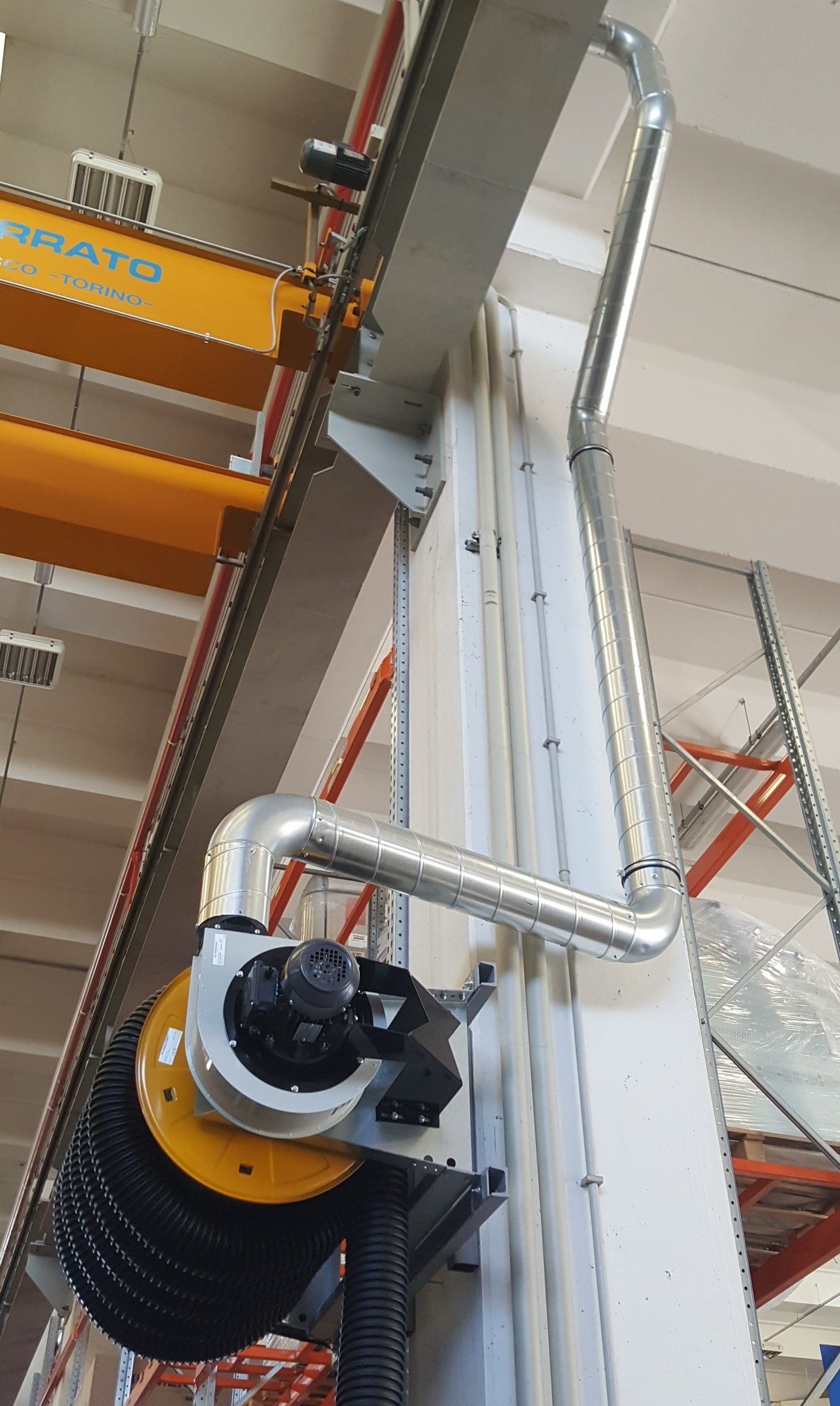 Impianti di aspirazione e ventilazione