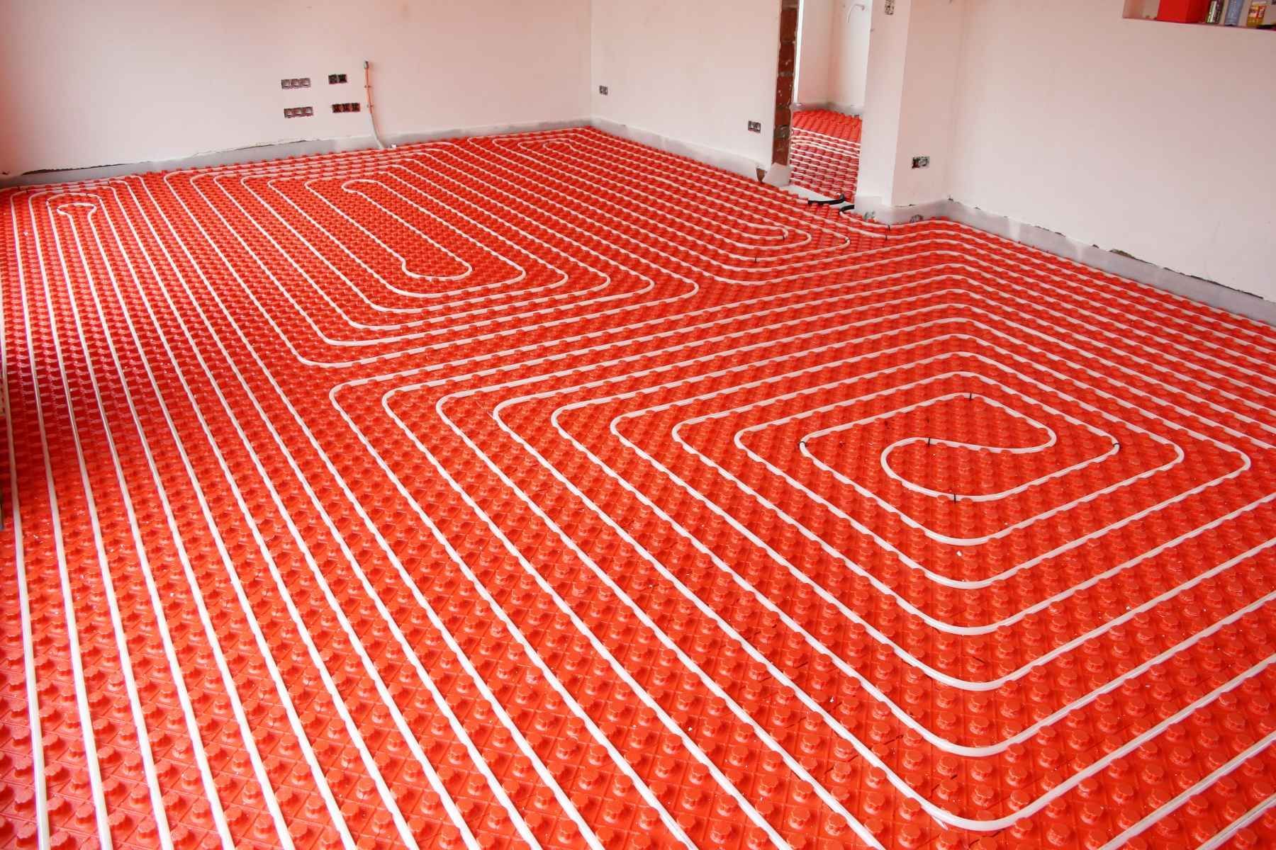 custom heated floor designs