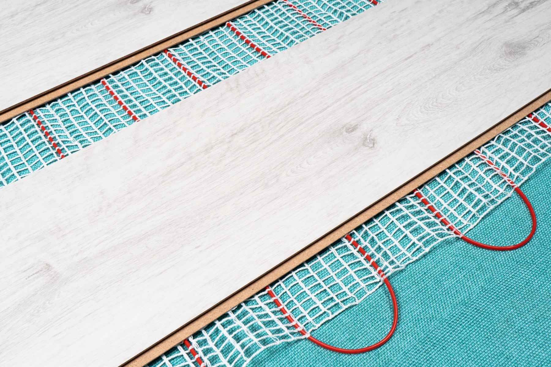 heated floor wiring