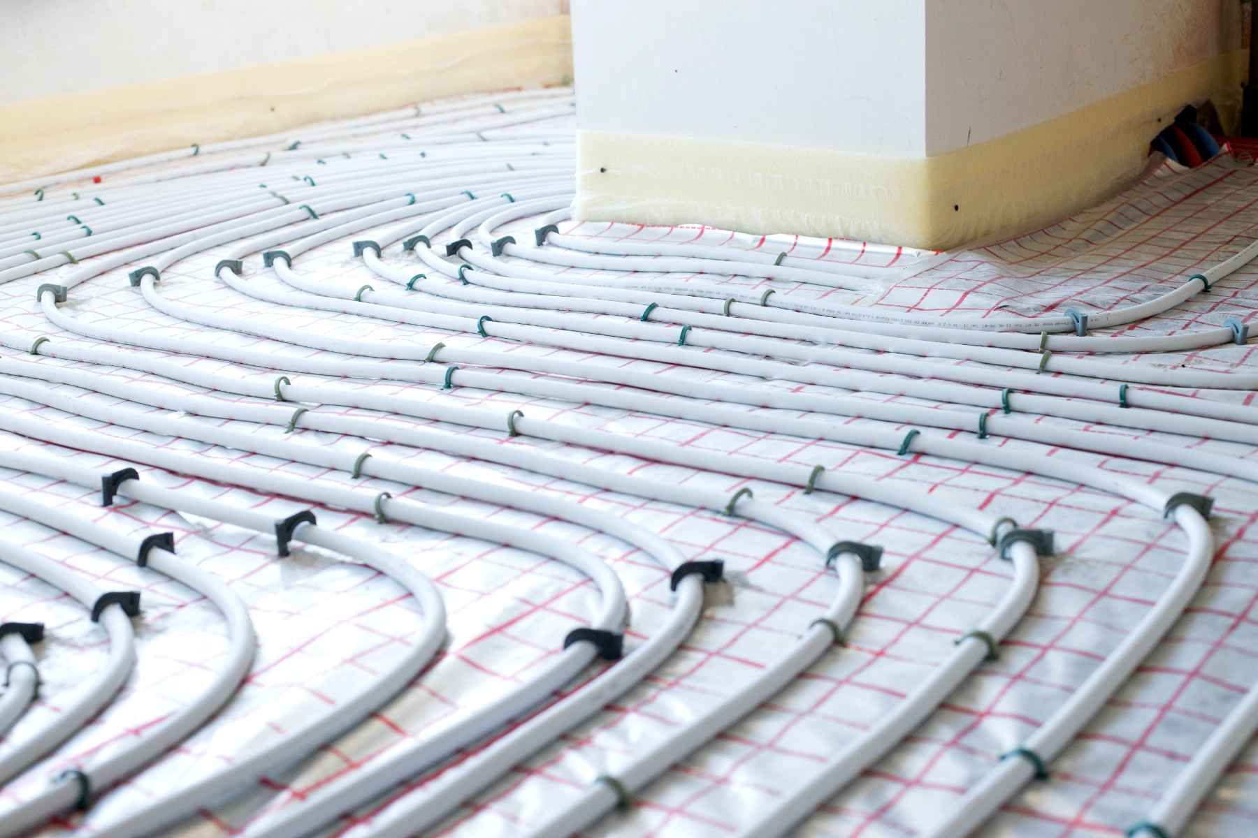hydronic heated floor systems