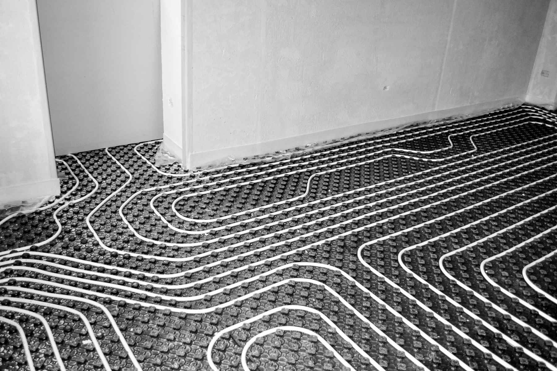 kitchen heated floor