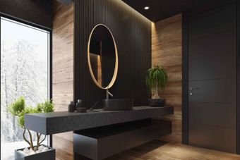 minimalist bathroom